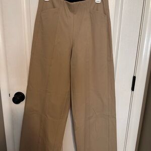 Old Navy Beige High-Rise Wide-Leg Pants
